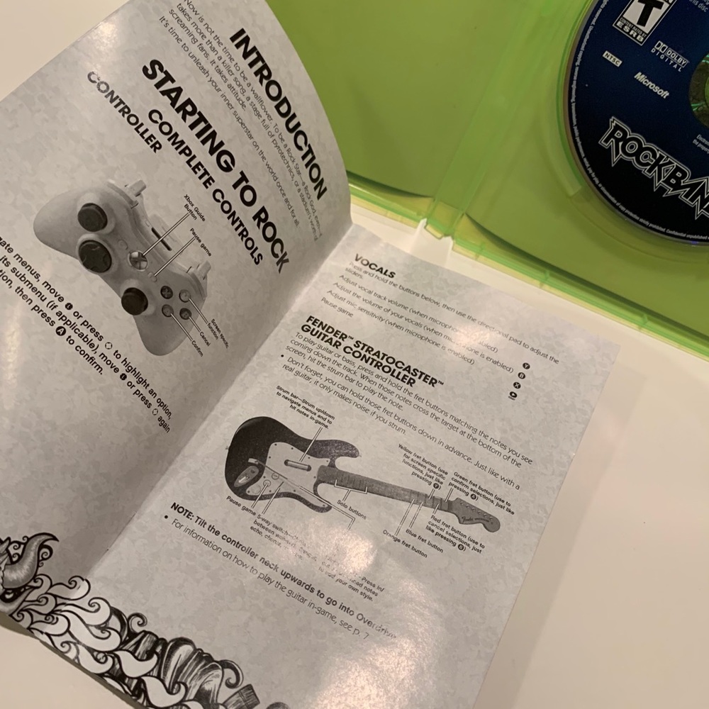 XBOX 360 ROCK BAND GAME. - Picture 4 of 7